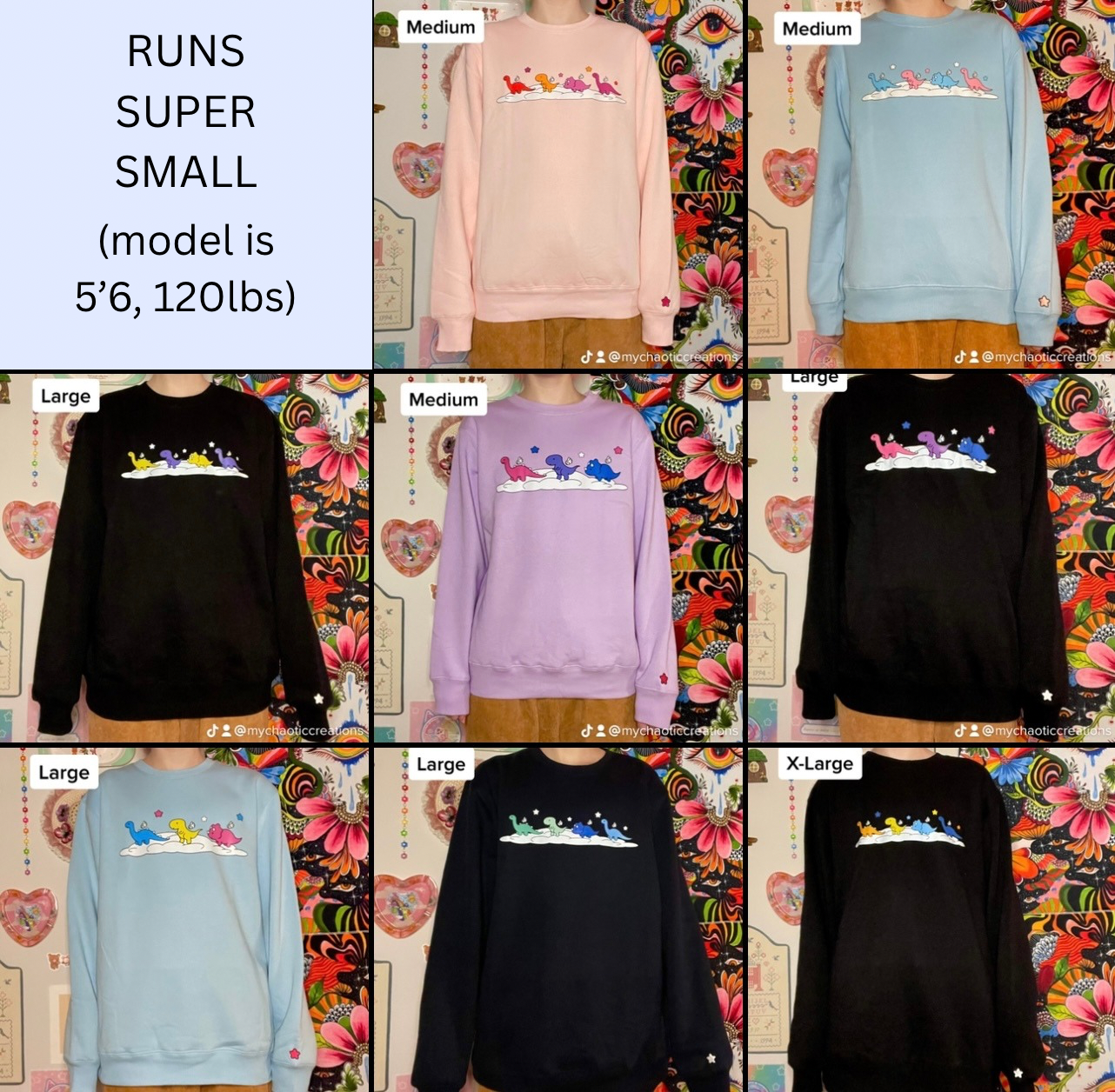 northern lights sweater (RUNS VERY SMALL)