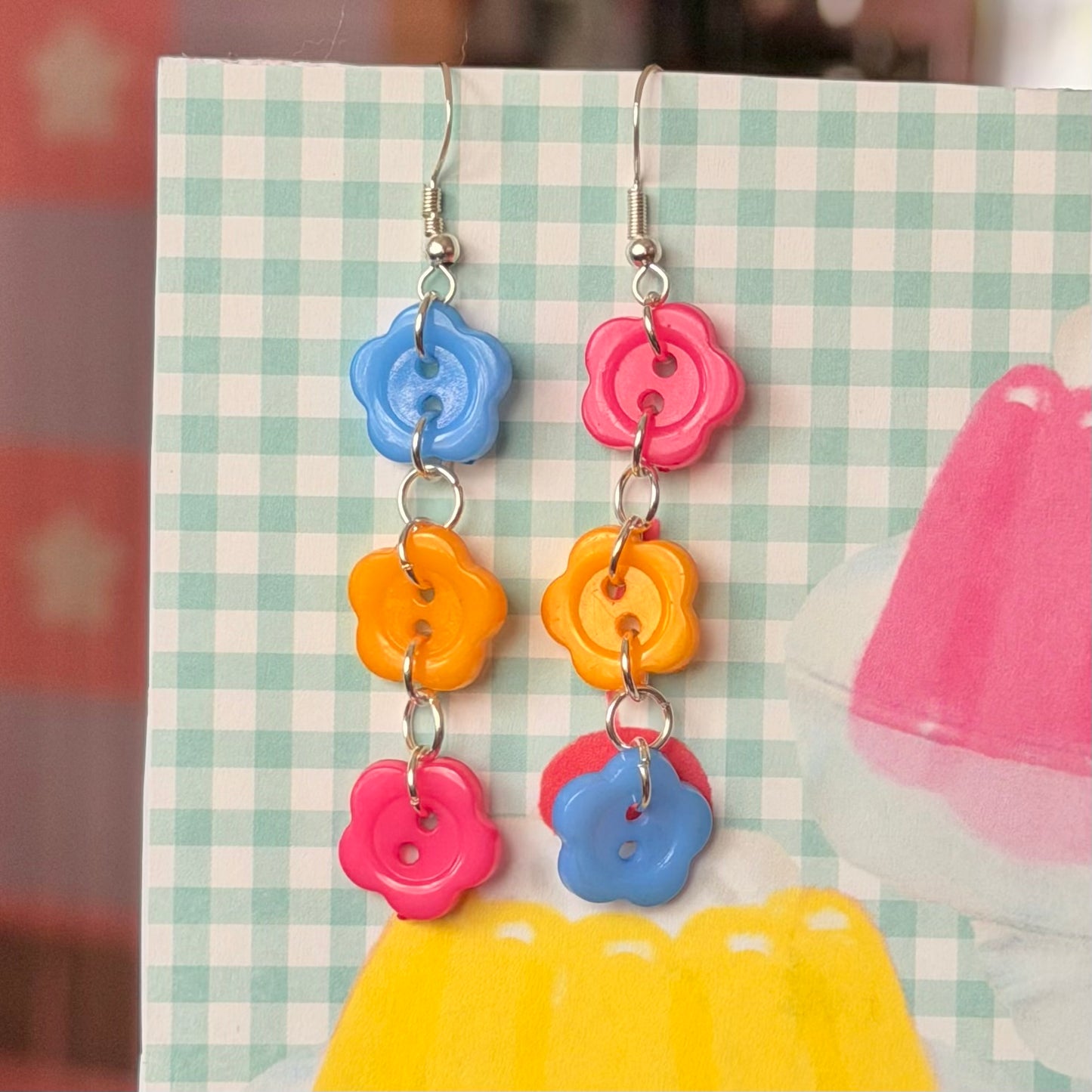 Candy Flower Earrings