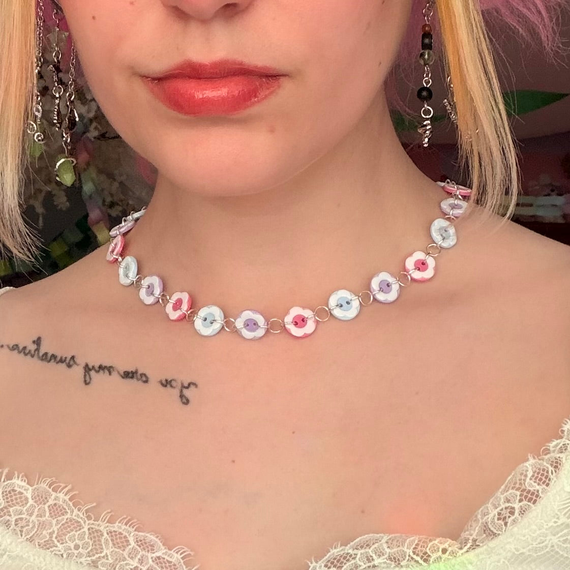 Reversible Twilight Choker Necklace
