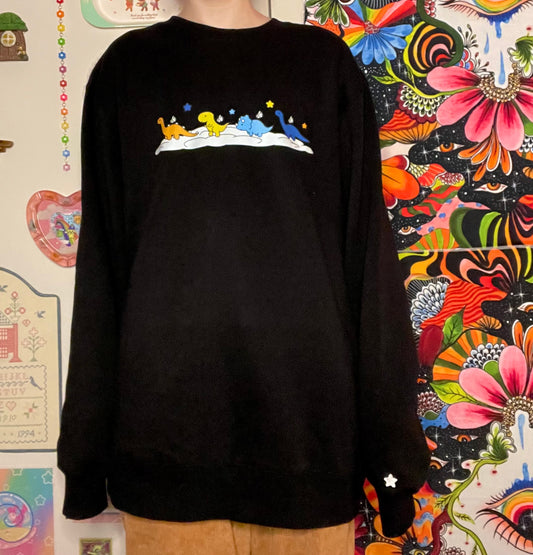 starry night sweater (RUNS VERY SMALL)