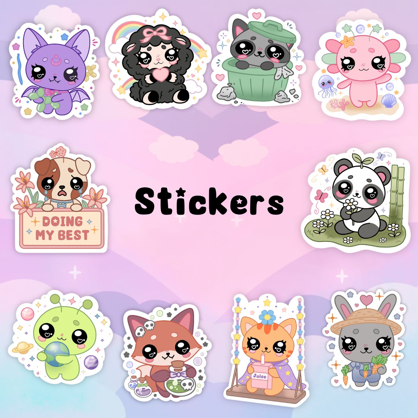 (PRE-ORDER) Wholesome Homies Stickers